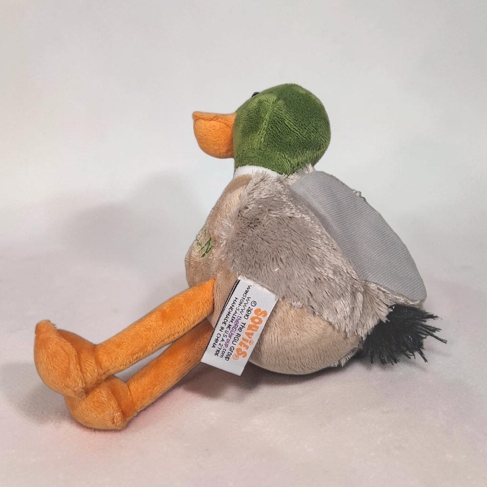 Souvies Oregon Mallard Duck Plush 2010 RGU Group Souvenir Toy Green Head Orange - Picture 7 of 10